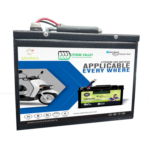Lithiumvalley Lithium Ion Battery & Lithium Ferro Battery For Scooty and Ebikes